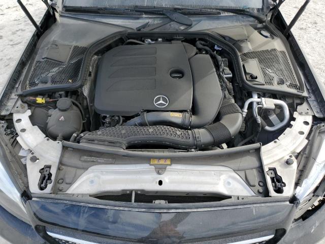 55SWF8DB6KU308683 - 2019 MERCEDES-BENZ C 300 GRAY photo 11