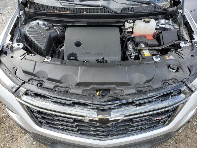 1GNERJKW8NJ139286 - 2022 CHEVROLET TRAVERSE RS SILVER photo 12