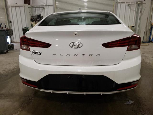 5NPD84LF2LH601337 - 2020 HYUNDAI ELANTRA SEL WHITE photo 6