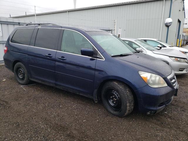 5FNRL38657B501633 - 2007 HONDA ODYSSEY EXL BLUE photo 4