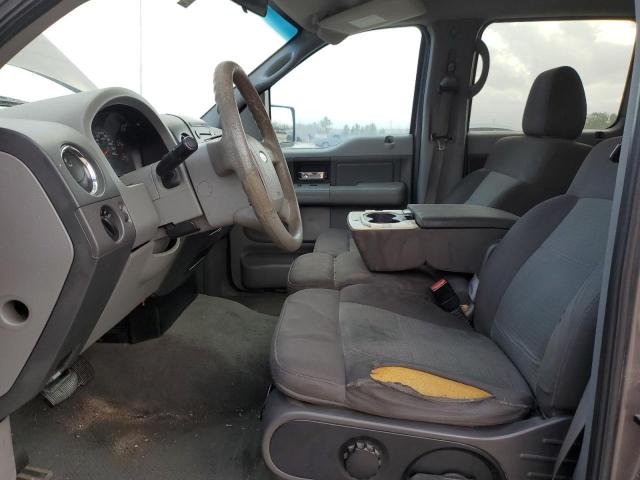 1FTPW12505KD71280 - 2005 FORD F150 SUPERCREW GRAY photo 7