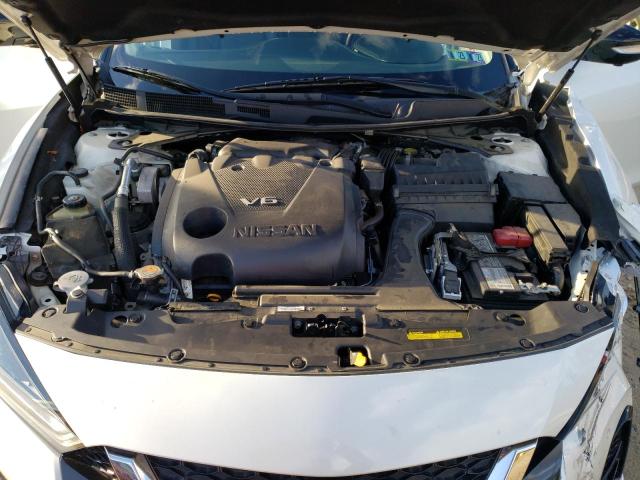 1N4AA6AV2KC377449 - 2019 NISSAN MAXIMA S WHITE photo 11