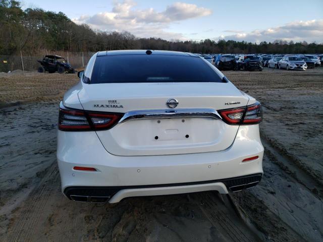 1N4AA6AV2KC377449 - 2019 NISSAN MAXIMA S WHITE photo 6