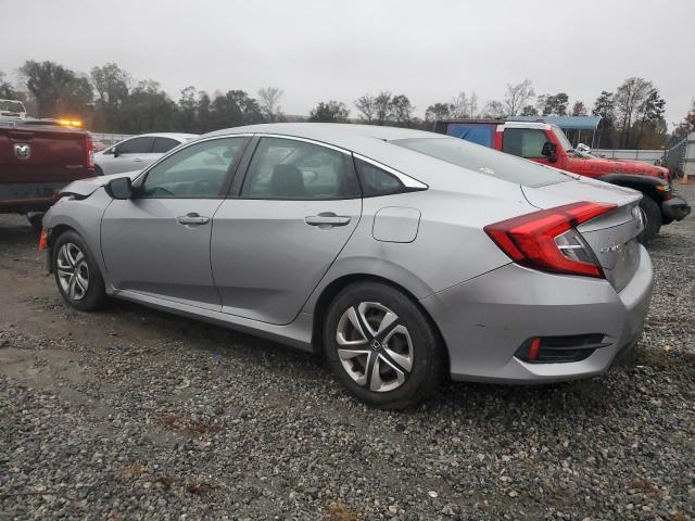 19XFC2F57HE016960 - 2017 HONDA CIVIC LX SILVER photo 2