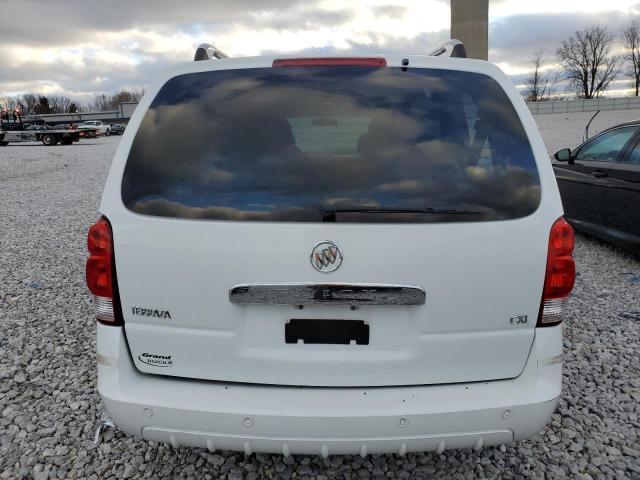 5GADV33137D108528 - 2007 BUICK TERRAZA CXL WHITE photo 6