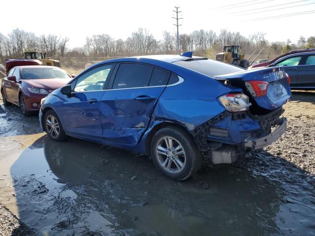 1G1BE5SM6G7289466 - 2016 CHEVROLET CRUZE LT BLUE photo 2