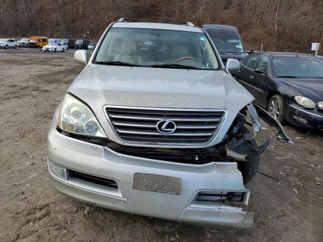 JTJBT20XX40035639 - 2004 LEXUS GX 470 SILVER photo 5