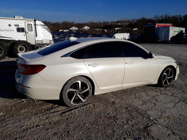 1HGCV1F39JA185782 - 2018 HONDA ACCORD SPORT WHITE photo 3