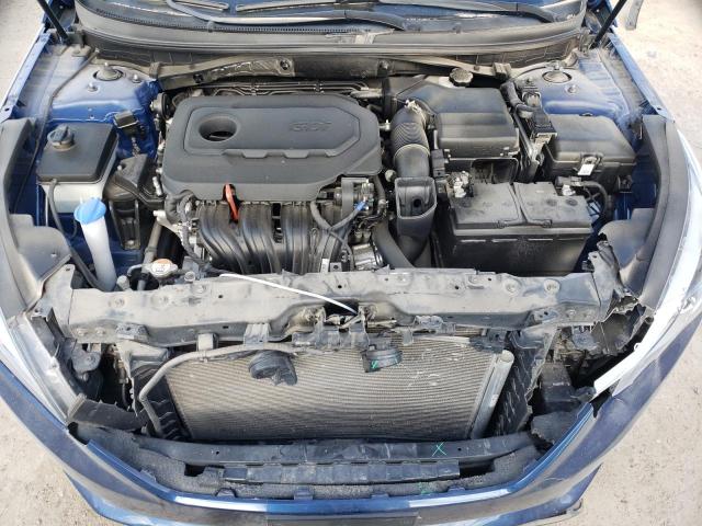 5NPE24AF2HH554438 - 2017 HYUNDAI SONATA SE BLUE photo 11