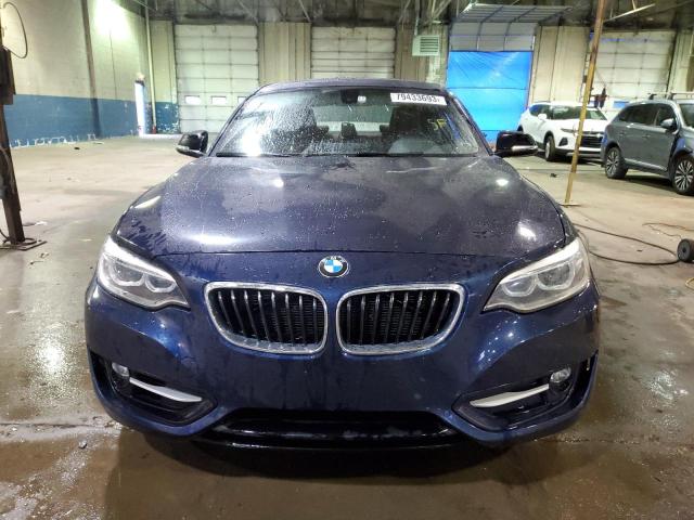 WBA1F7C51FVX96186 - 2015 BMW 228 XI BLUE photo 5