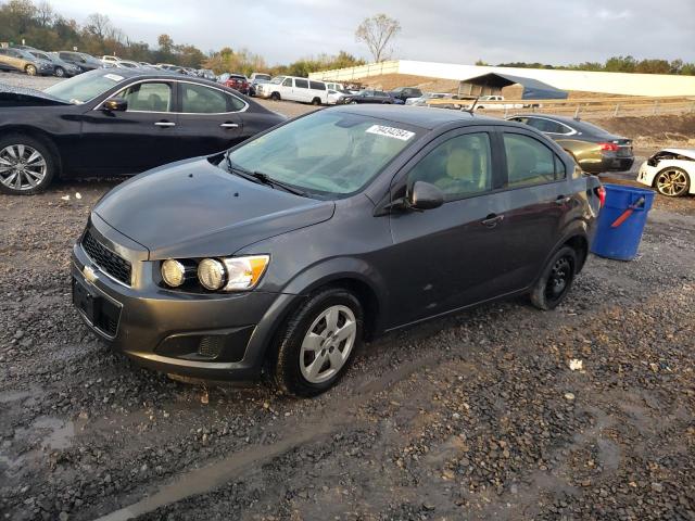 1G1JA5SH0D4212874 - 2013 CHEVROLET SONIC LS GRAY photo 1