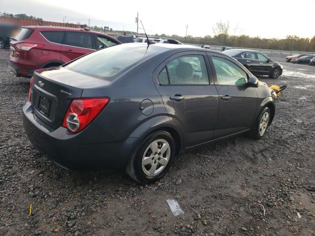 1G1JA5SH0D4212874 - 2013 CHEVROLET SONIC LS GRAY photo 3