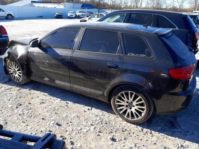 WAUHF78P47A077323 - 2007 AUDI A3 2 BLACK photo 2