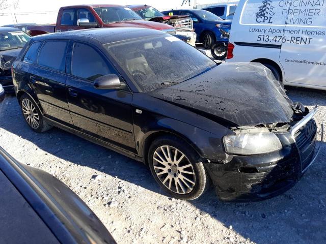 WAUHF78P47A077323 - 2007 AUDI A3 2 BLACK photo 4