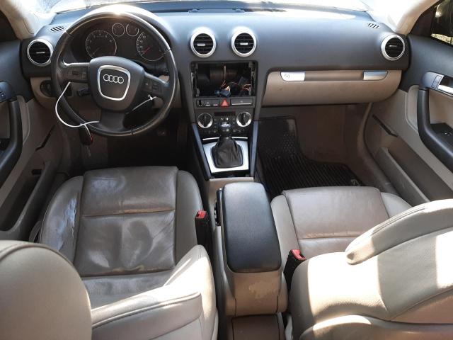 WAUHF78P47A077323 - 2007 AUDI A3 2 BLACK photo 8