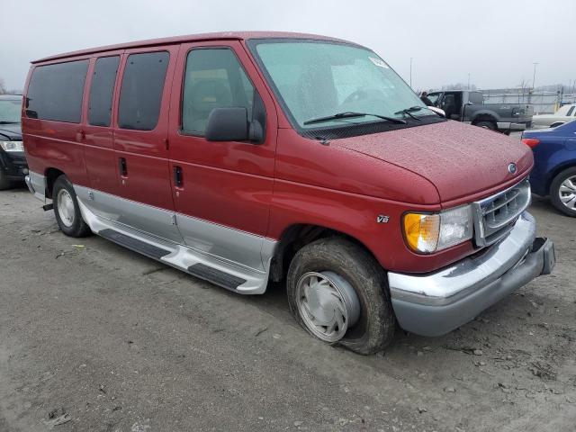 1FMRE11L0XHB15650 - 1999 FORD ECONOLINE E150 WAGON RED photo 4