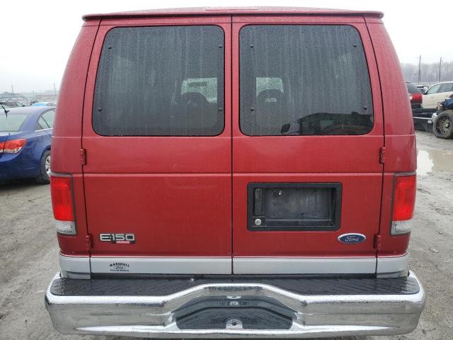 1FMRE11L0XHB15650 - 1999 FORD ECONOLINE E150 WAGON RED photo 6