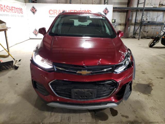 3GNCJPSB5LL247952 - 2020 CHEVROLET TRAX 1LT RED photo 5