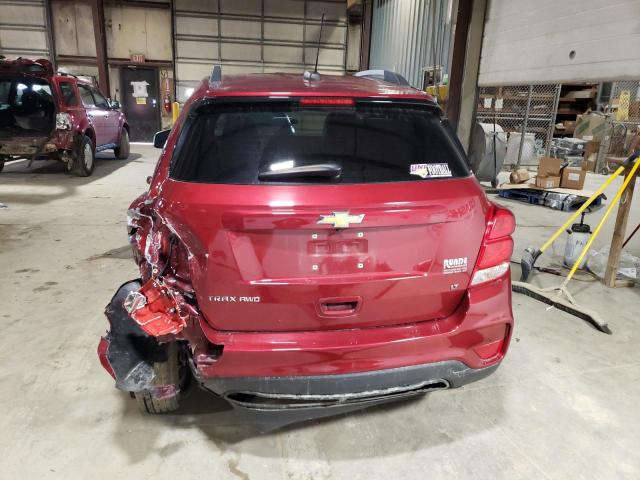 3GNCJPSB5LL247952 - 2020 CHEVROLET TRAX 1LT RED photo 6