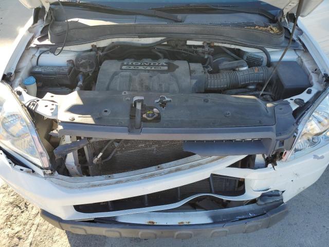 5FNYF18675B041279 - 2005 HONDA PILOT EXL WHITE photo 12