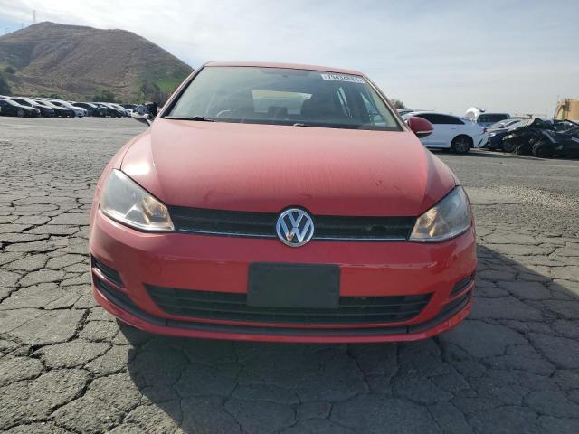 3VW217AU4FM007407 - 2015 VOLKSWAGEN GOLF RED photo 5