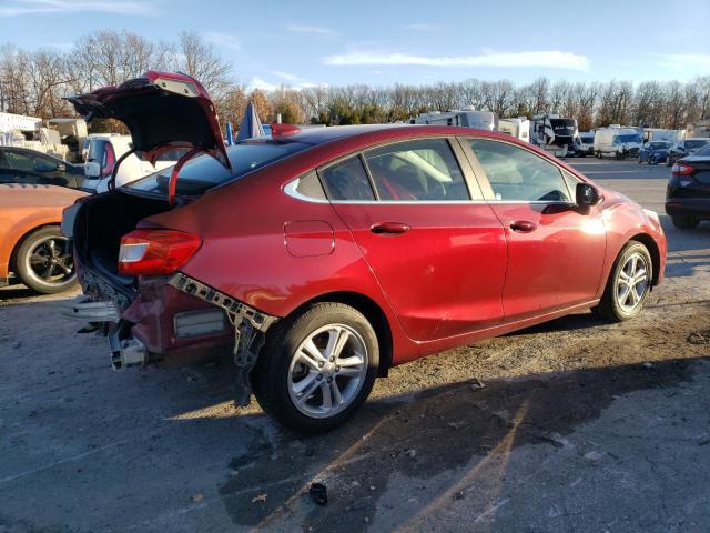 1G1BE5SM3G7282832 - 2016 CHEVROLET CRUZE LT RED photo 3