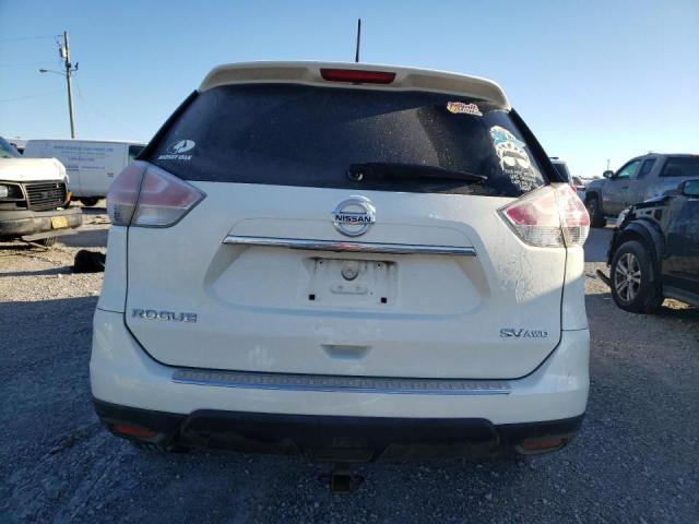 5N1AT2MV2GC916776 - 2016 NISSAN ROGUE S WHITE photo 6