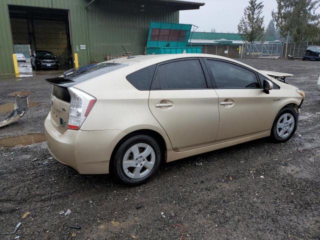 JTDKN3DU1B1458720 - 2011 TOYOTA PRIUS GOLD photo 3