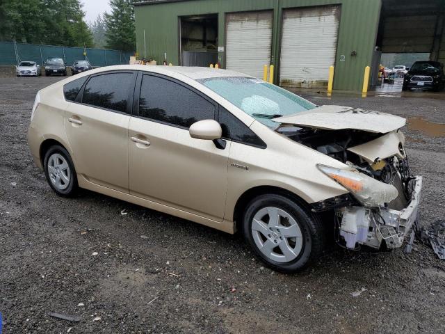 JTDKN3DU1B1458720 - 2011 TOYOTA PRIUS GOLD photo 4