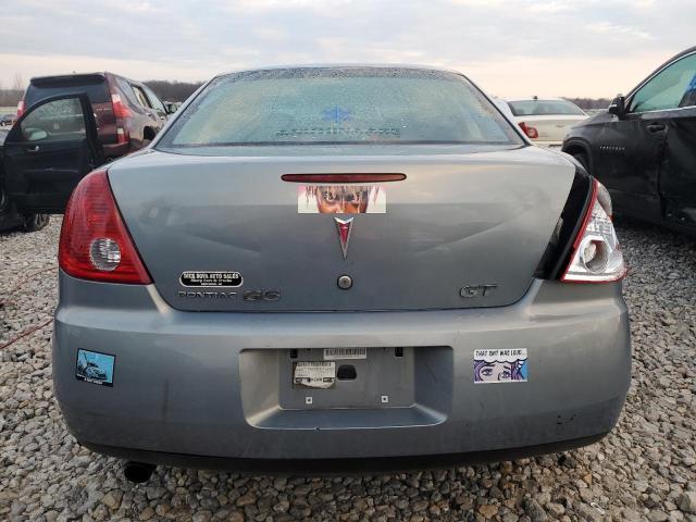 1G2ZH58N074175045 - 2007 PONTIAC G6 GT SILVER photo 6