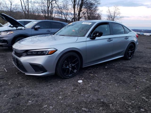 2HGFE2F50NH500612 - 2022 HONDA CIVIC SPORT SILVER photo 1