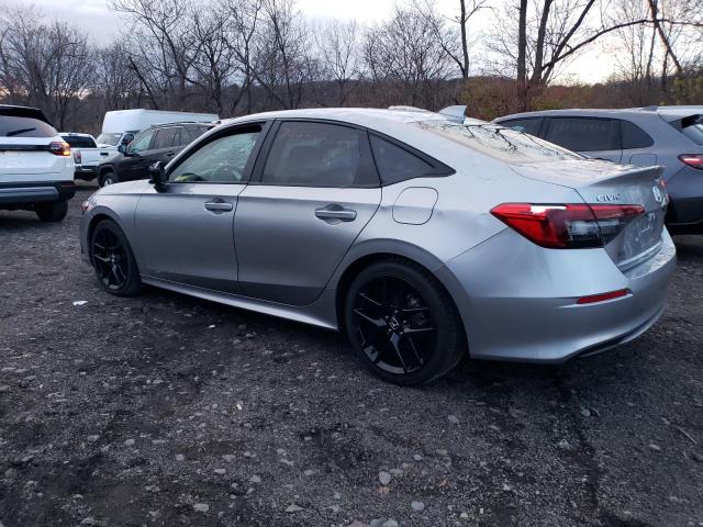 2HGFE2F50NH500612 - 2022 HONDA CIVIC SPORT SILVER photo 2