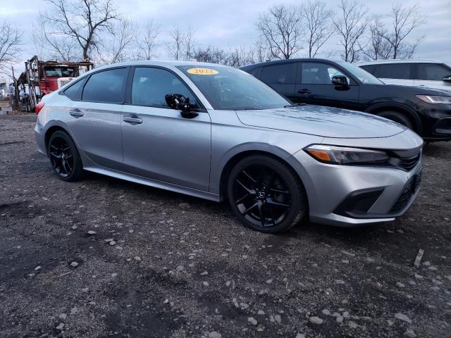 2HGFE2F50NH500612 - 2022 HONDA CIVIC SPORT SILVER photo 4