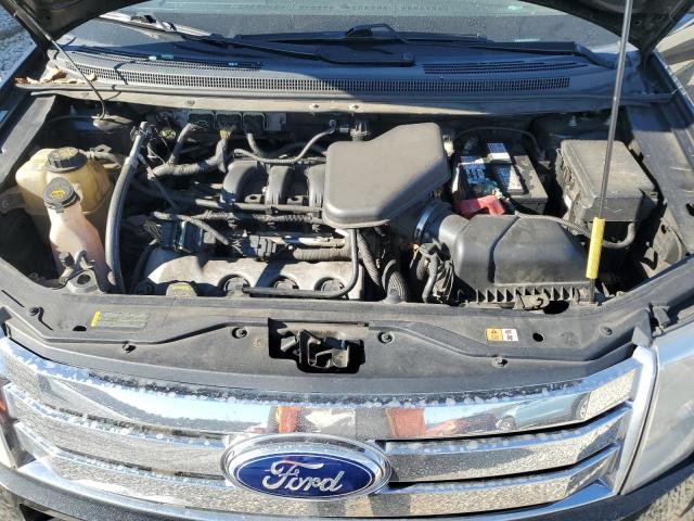 2FMDK3JC5ABB78651 - 2010 FORD EDGE SEL BLACK photo 12