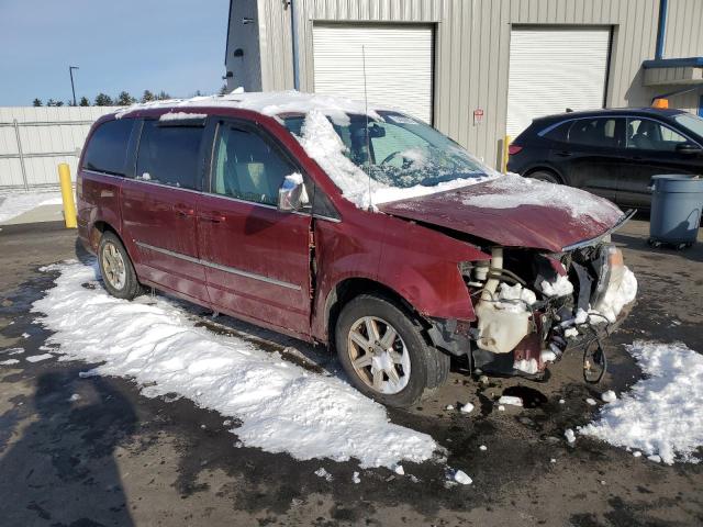 2A4RR8DX5AR442213 - 2010 CHRYSLER TOWN & COU TOURING PLUS RED photo 4