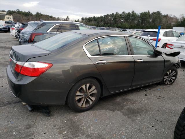 1HGCR2F35DA123567 - 2013 HONDA ACCORD LX GRAY photo 3