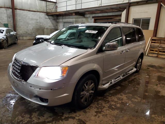 2A4RR6DX2AR380774 - 2010 CHRYSLER TOWN & COU LIMITED SILVER photo 1