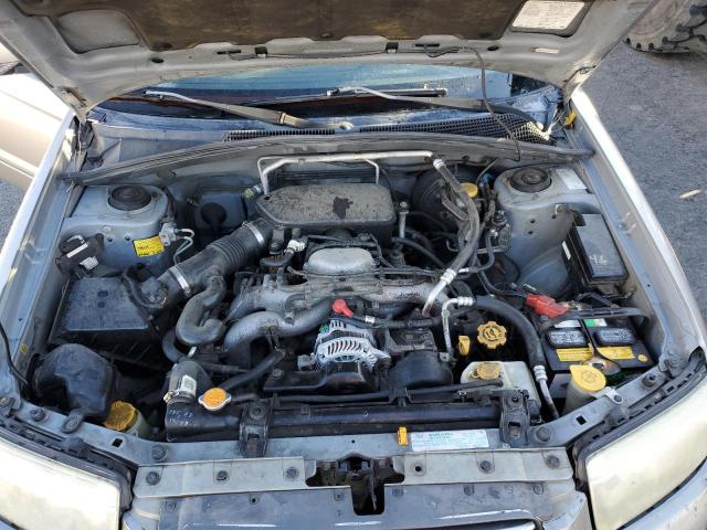 JF1SG67656H703143 - 2006 SUBARU FORESTER 2.5X LL BEAN SILVER photo 12