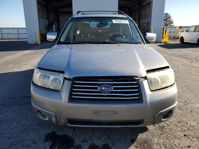 JF1SG67656H703143 - 2006 SUBARU FORESTER 2.5X LL BEAN SILVER photo 5