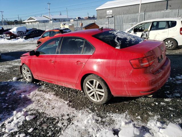 3VWLA7AJ4FM236857 - 2015 VOLKSWAGEN JETTA TDI RED photo 2