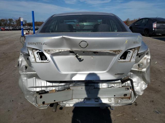 3N1AB7AP2FY329948 - 2015 NISSAN SENTRA S SILVER photo 6