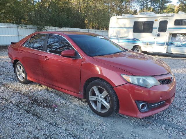 4T1BF1FK0EU764299 - 2014 TOYOTA CAMRY L RED photo 4