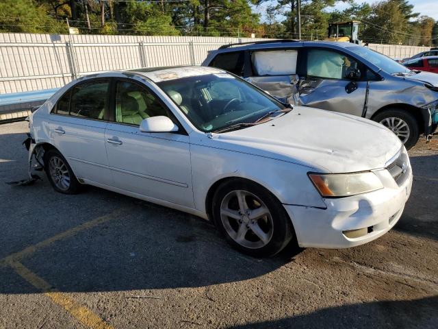 5NPEU46F66H103951 - 2006 HYUNDAI SONATA 4D GLS WHITE photo 4