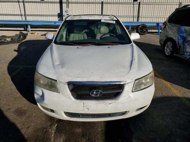 5NPEU46F66H103951 - 2006 HYUNDAI SONATA 4D GLS WHITE photo 5