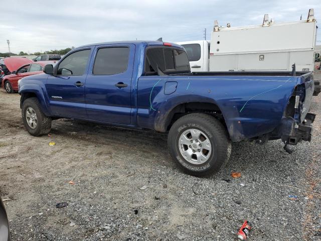 5TFKU4HNXFX007140 - 2015 TOYOTA TACOMA DOUBLE CAB PRERUNNER LONG BED BLUE photo 2