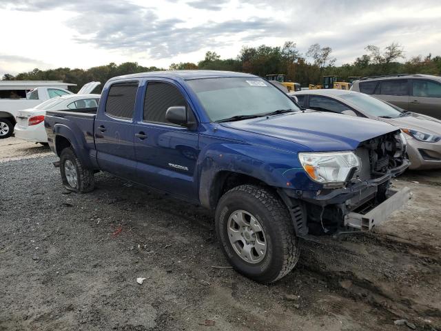 5TFKU4HNXFX007140 - 2015 TOYOTA TACOMA DOUBLE CAB PRERUNNER LONG BED BLUE photo 4