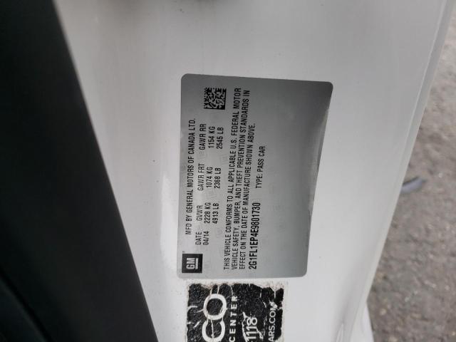 2G1FL1EP4E9801730 - 2014 CHEVROLET CAMARO ZL1 TWO TONE photo 12