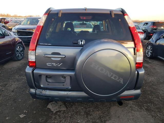 JHLRD78935C045885 - 2005 HONDA CR-V SE GRAY photo 6