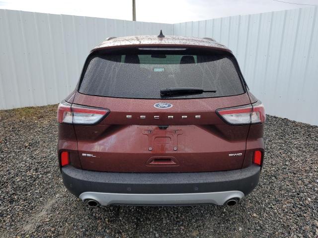 1FMCU9H65MUA65080 - 2021 FORD ESCAPE SEL BROWN photo 6