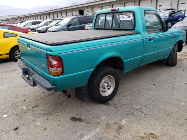 1FTCR10A7RPA95694 - 1994 FORD RANGER GREEN photo 3